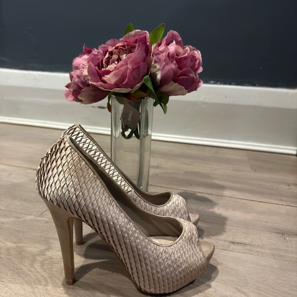 asos tan heels sz 5 - Picture 5 of 5